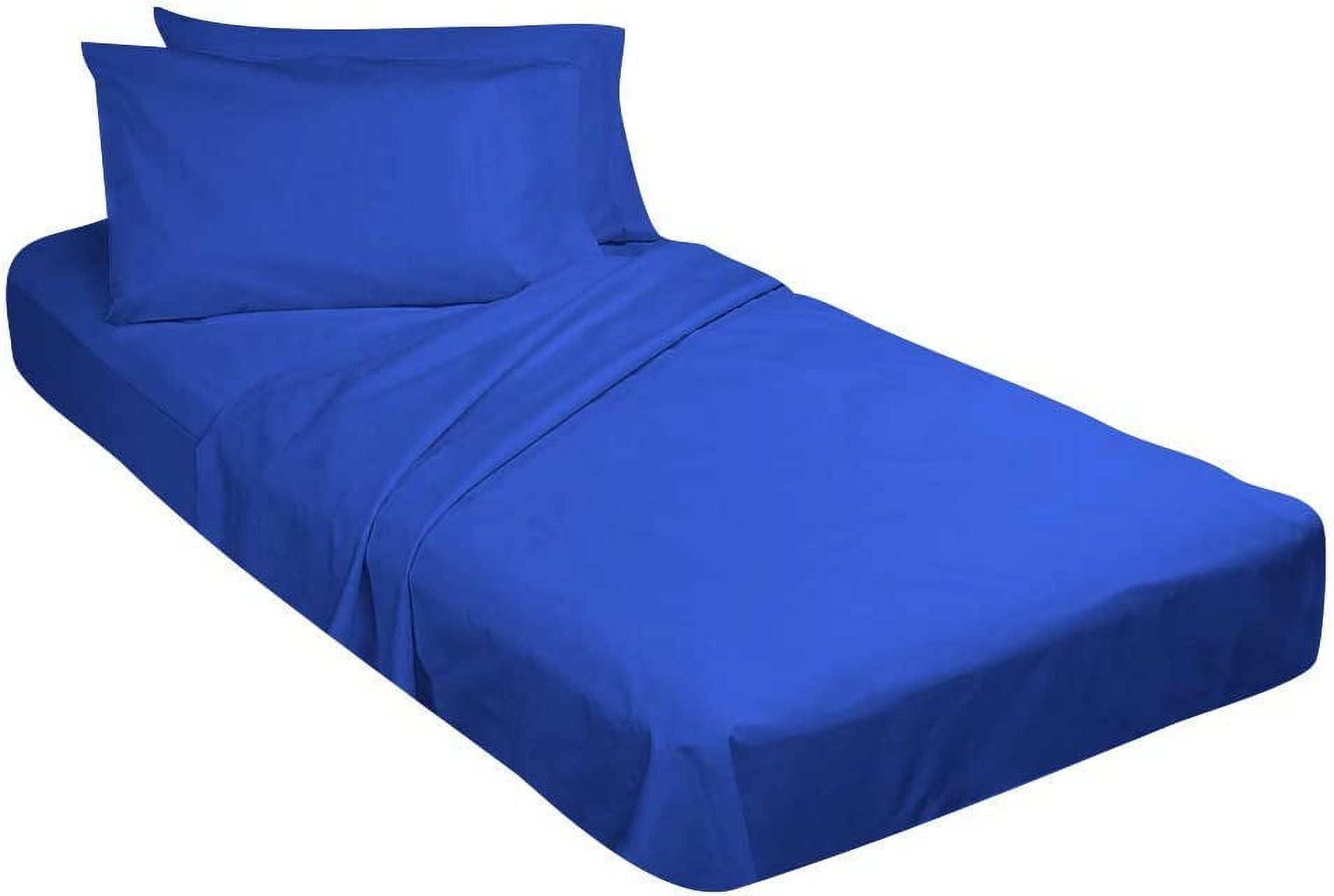 3 Piece Cot Fitted Sheet for Camping Cot,Guest Bed,Rv Bunk,Cot Size 33" x 75" Inch Fited Cot