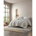 thumbnail image 1 of 3 Piece Cotton Jacquard Comforter Set-Full/Queen, 1 of 10