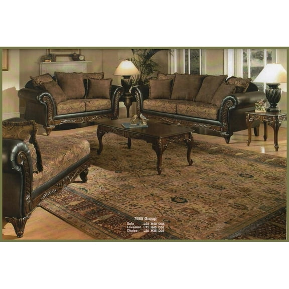 3-Piece Dark Cherry Finish Coffee & End Table Set for Living Room - Traditional Elegance, Some Assembly