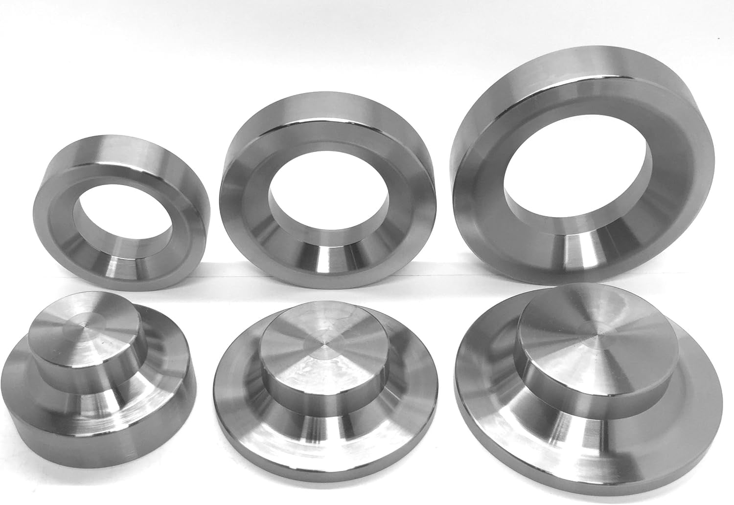 52 Pcs Dimple Die Hydraulic Hole Punch Set. 16 - 114mm Cut, 1/2-2.5" In RADIUS - Foto 11