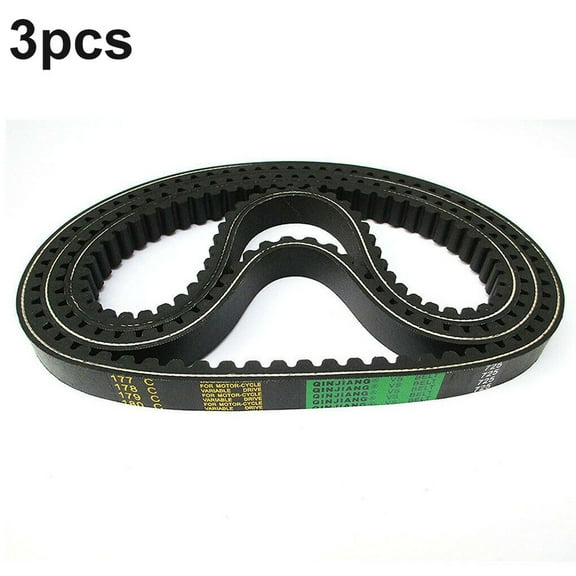 3 Piece Drive Belt Set For Go Kart Torque Converter Part Number 9.100.018-725 For The 30 Series Drive Belt 725 Transmission Belt