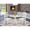 thumbnail image 1 of 3 Piece Dublin Dinette Set - Linen White, 1 of 1