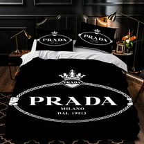 3-Piece Duvet Cover Set - Black & White Bedding with Iconic Design Luxurious Tufted Style Perfect for Modern Bedrooms
