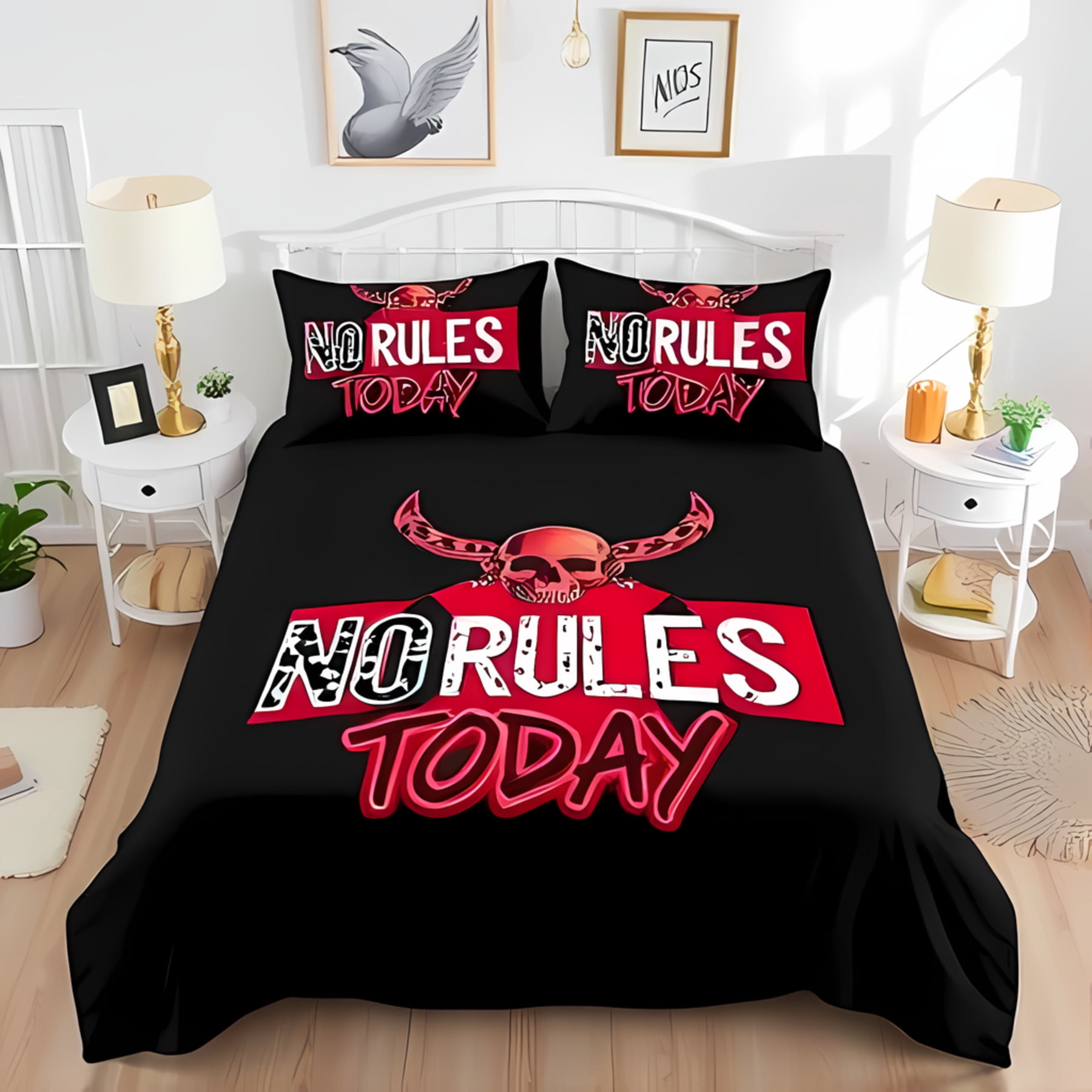 3-Piece Duvet Cover Set - Bold