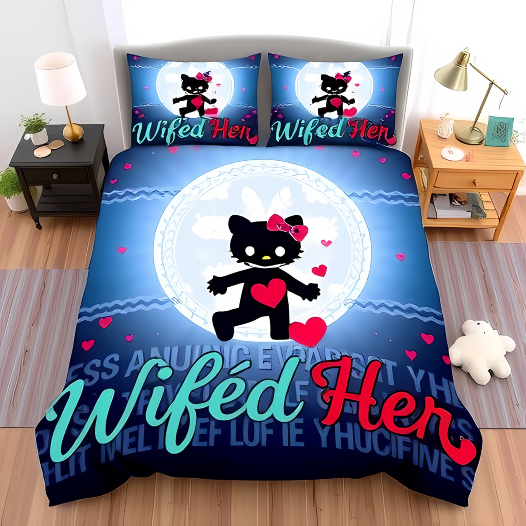 Moonlit Bear Duvet Cover Set NCU0DV247
