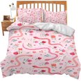 thumbnail image 1 of 3 Piece Duvet Cover Set - Includes 1 Duvet Cover & 2 Pillowcases for Queen King Bedding, 1 of 2