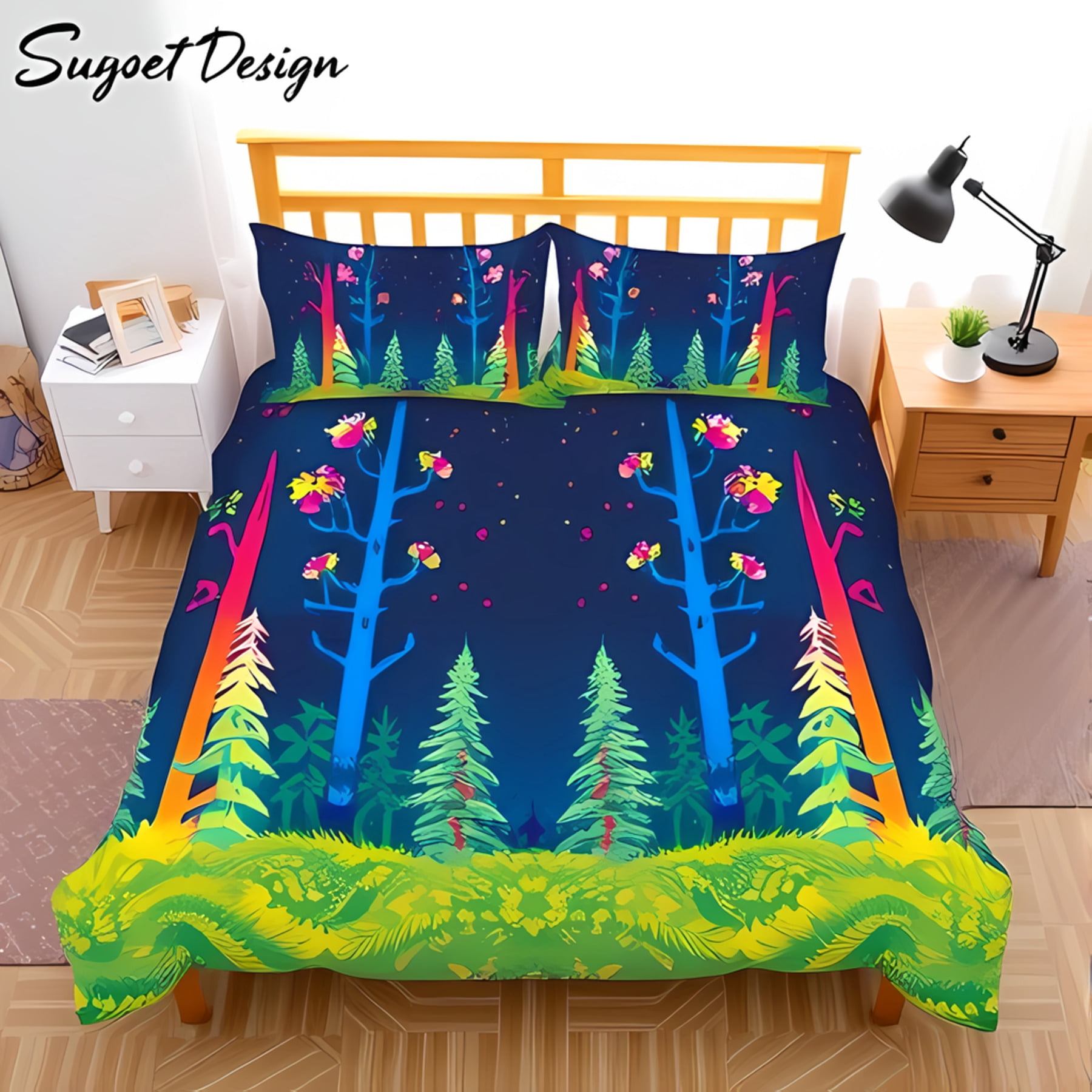 Forest Whisper Duvet Cover Set NCU0DV352