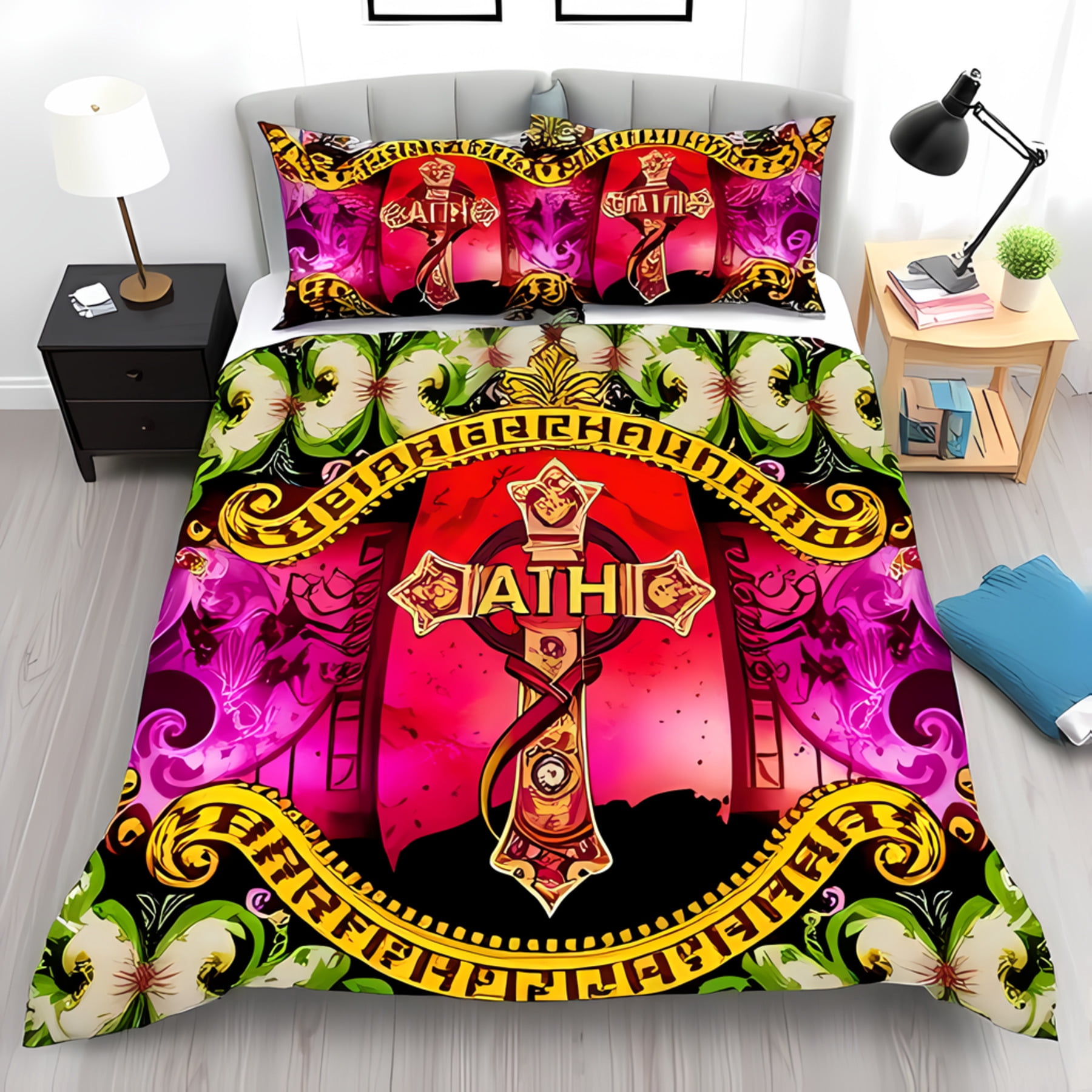 Glowing Cross WN2508055CL Duvet Cover Set main image 0