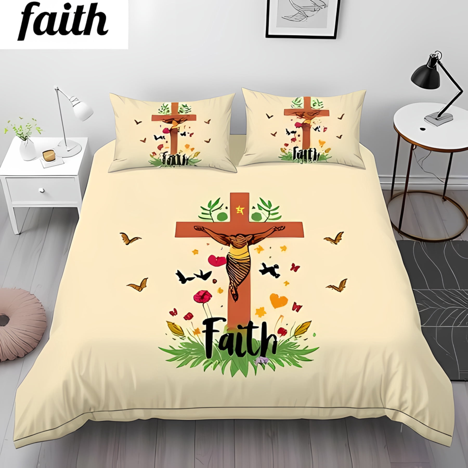 Christianity Eternal Hope WN0603063CL Duvet Cover Set main image 1