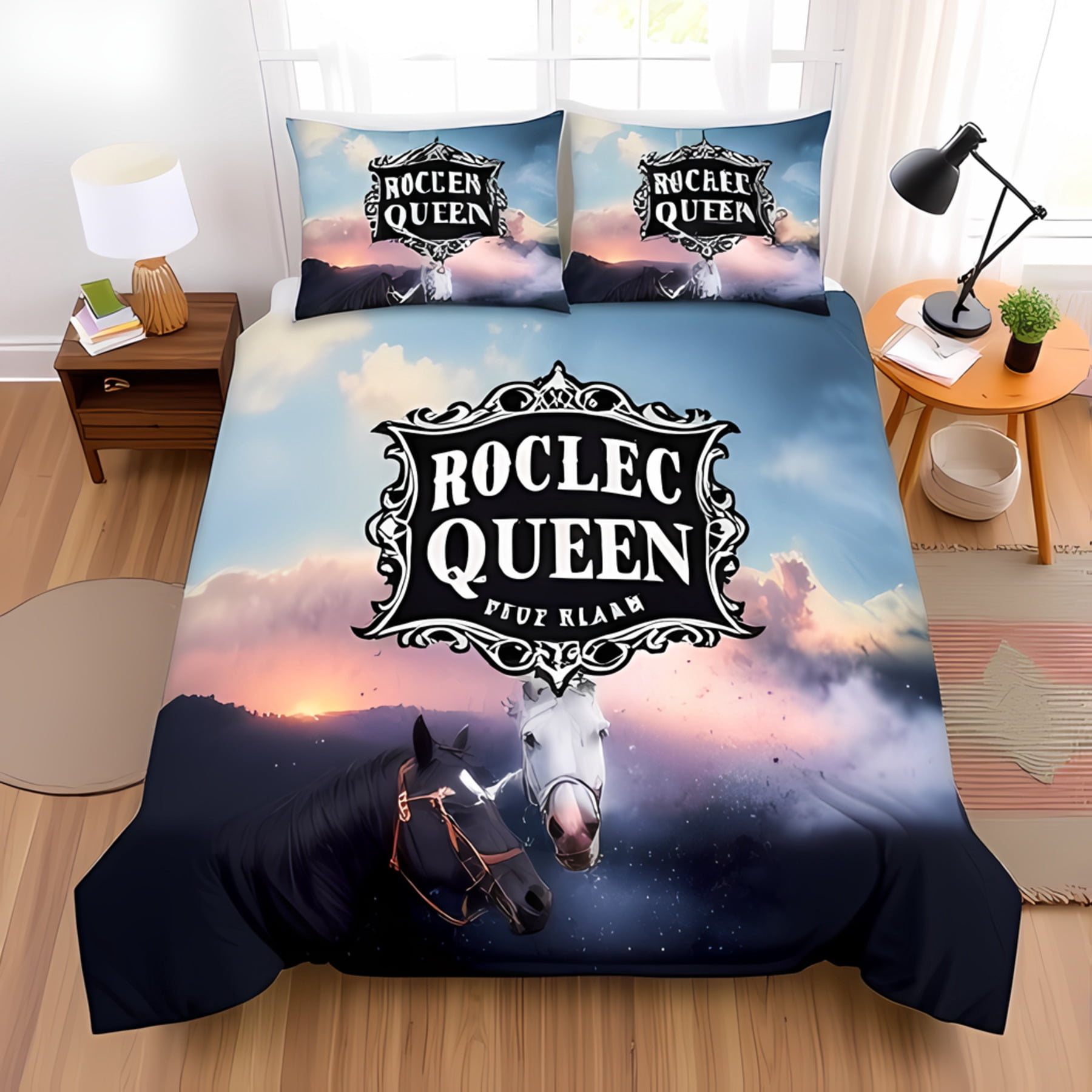 Artistic Horse WJ1703021CL Duvet Cover Set