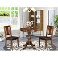 thumbnail image 1 of 3 Piece Eden Modern Dining Room Set - Mahogany, 1 of 1