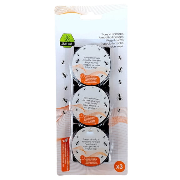 3 Piece Effective Ant Control Box Safe Non Toxic Odourless Adhesive Ant Trap