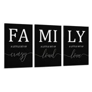 3 Piece Family Canvas Wall Art For Living Room Wall Decorations For BedroomLandscape Painting Modern Home Decor Stretched And Framed Ready To Hang Pictures 16x24 inch 3pcs