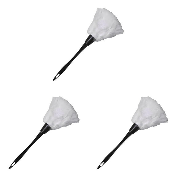 3-Piece Feather Duster Brush,Soft Anti Static Cleaning Tool for Keyboard and Delicate Surfaces