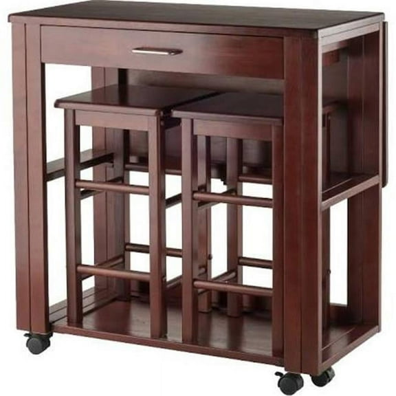3 Piece Fremont Space Saver Set, Walnut