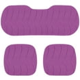 thumbnail image 1 of 3-Piece Full Set Plush Car Seat Covers Winter Warm Front & Rear Bench Covers Universal Fit SUV Sedan 20x51x0.4in, 1 of 8
