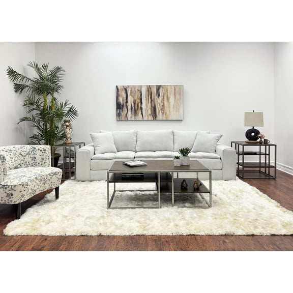 3-Piece Furniture Set | Store Decor and Daily Items | Poplar Solid and Metal Structure | Keep Your Space Tidy