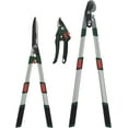 3Piece Garden Tool Set Bypass Lopper, Hedge Shears, Pruning Shears