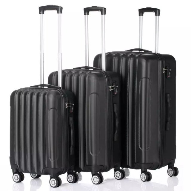 3Piece Hardside Lightweight Spinner Luggage Set 20", 24", 28