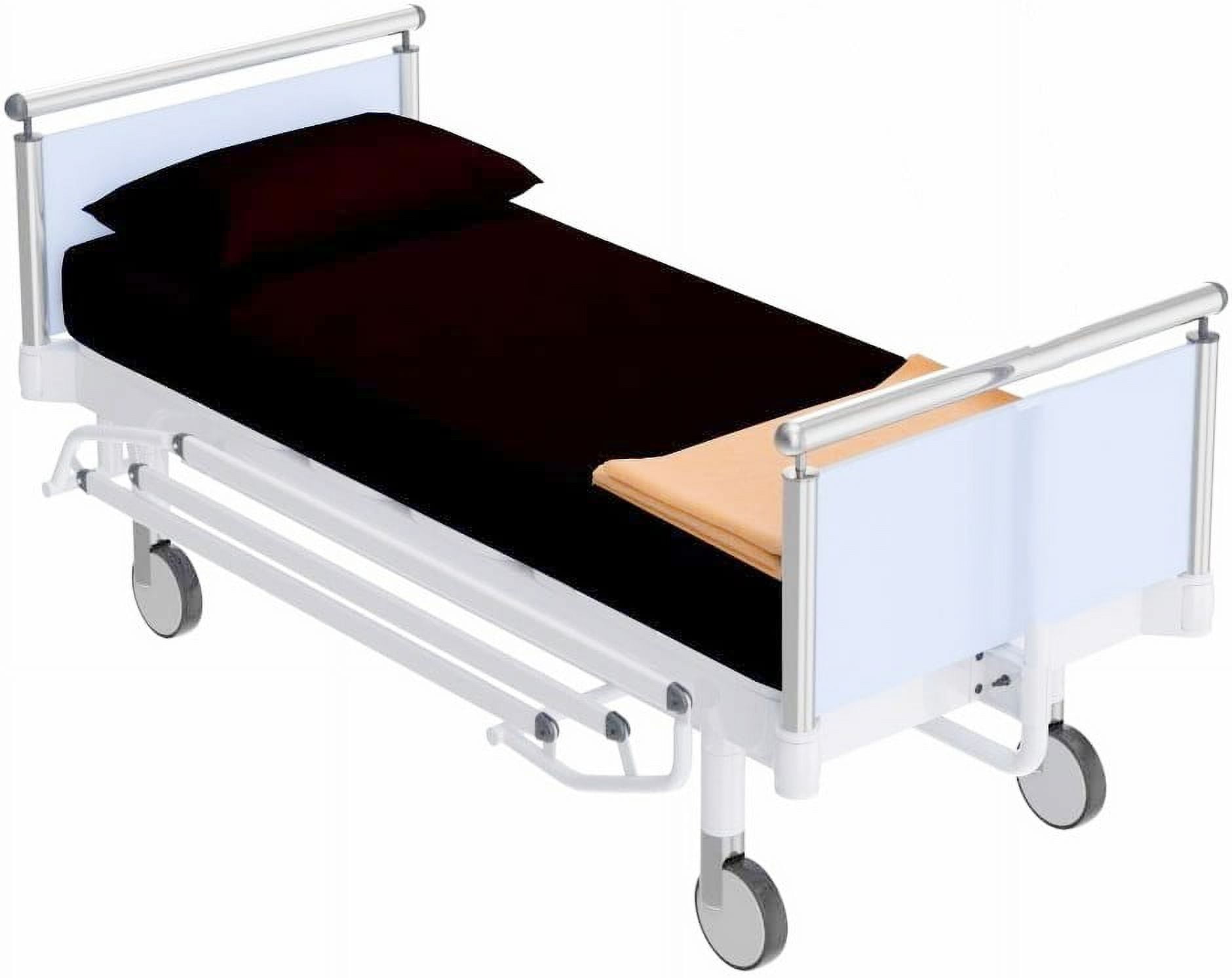 3-Piece Hospital Bed Sheet Set, 100% Cotton, 400 Thread Count, 6-Inch ...