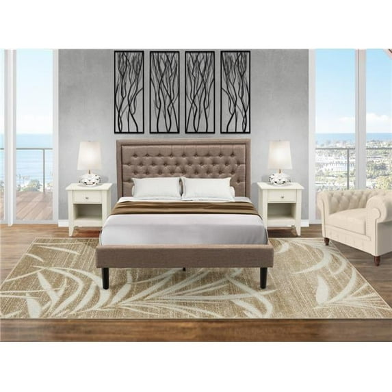 3 Piece Kendall Queen Size Bedroom Set - Black