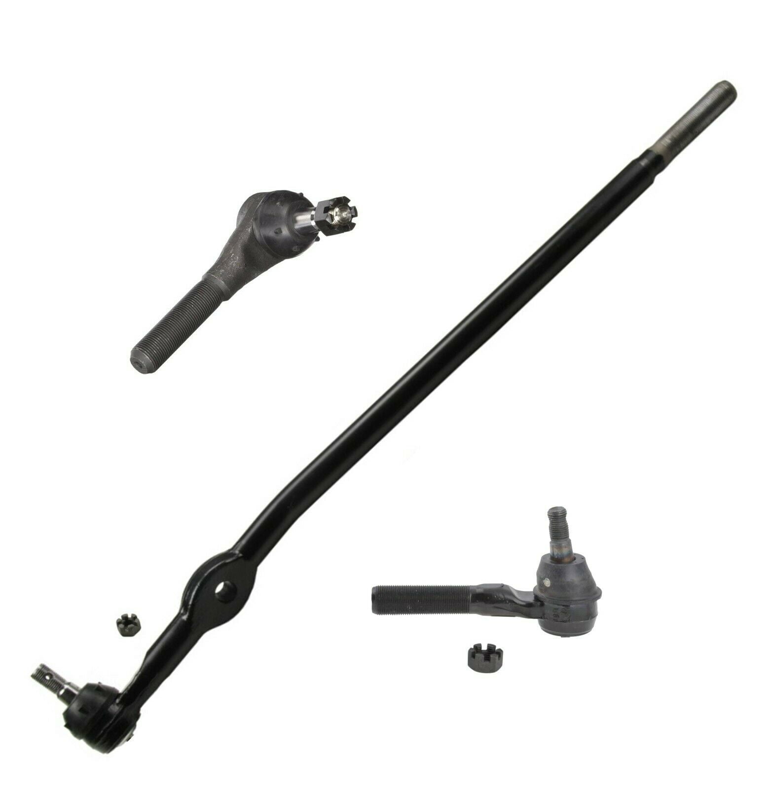 3-Piece Kit: Inner & Outer Tie Rod Ends with Center Drag Link for ...