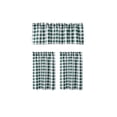 thumbnail image 1 of 3 Piece Kitchen Curtain Set, Heat Insulating Window Drape, Filtering Light Curtain, Dustproof Window Treatment for Kitchen Sink Basement Home Window Decoration, 1 of 6