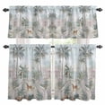 3 Piece Kitchen Curtains and Valances Set Luxurious Estate Cafe ...