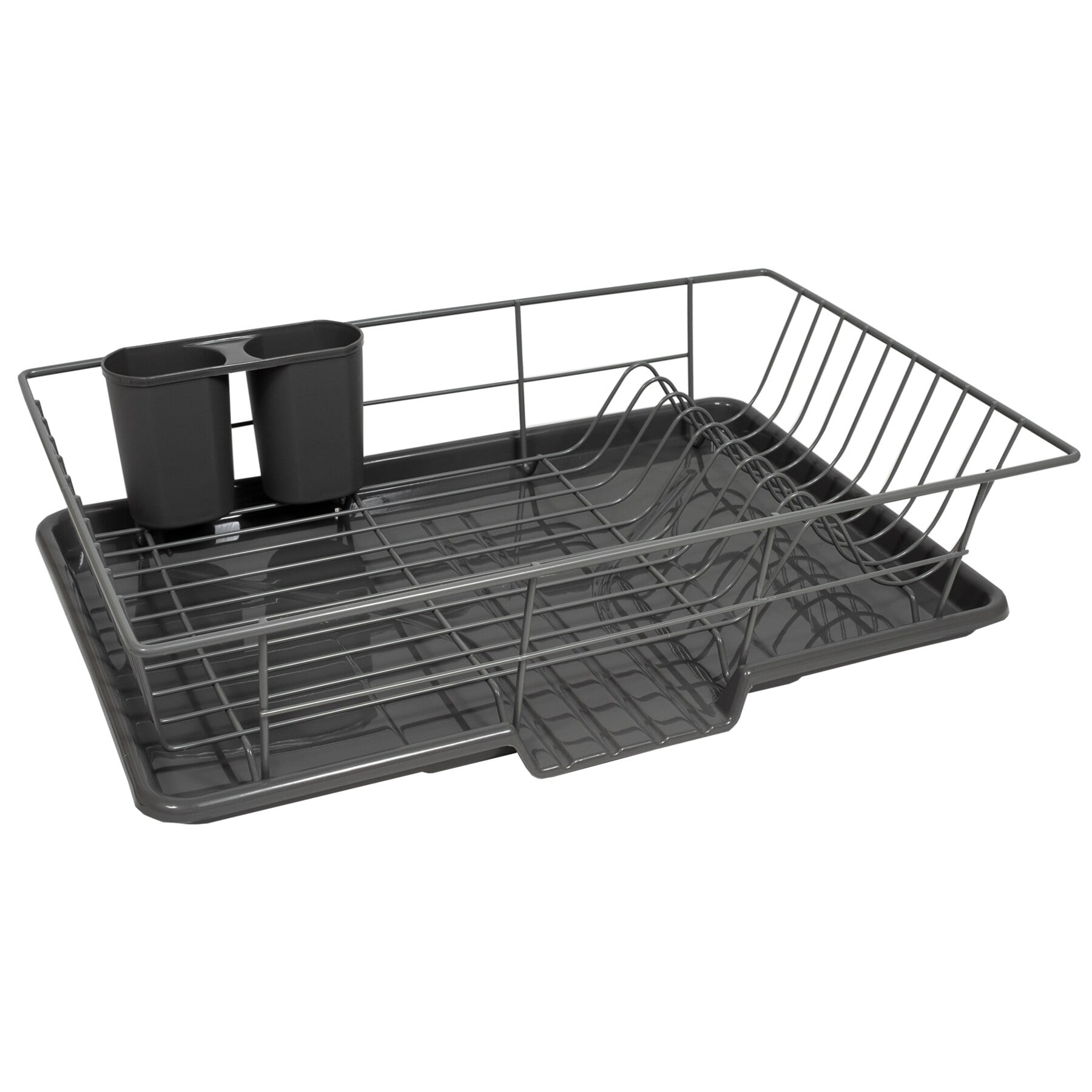 3-Piece Kitchen Sink Dish Drainer Set - Various Colors to Choose From