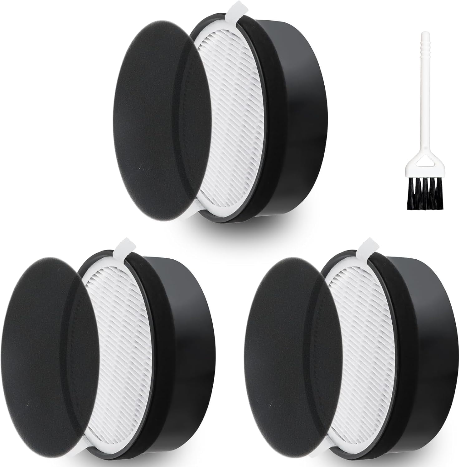 3 Piece LV H132 Air Purifier Filter Replacement Compatible With Levoit RF