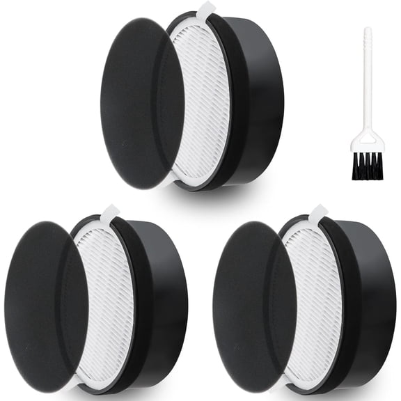 3 Piece LV H132 Air Purifier Filter Replacement Compatible With Levoit RF