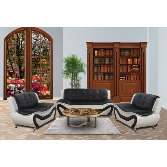 3 Piece Living Room Set, SOFA + 2 CHAIRs