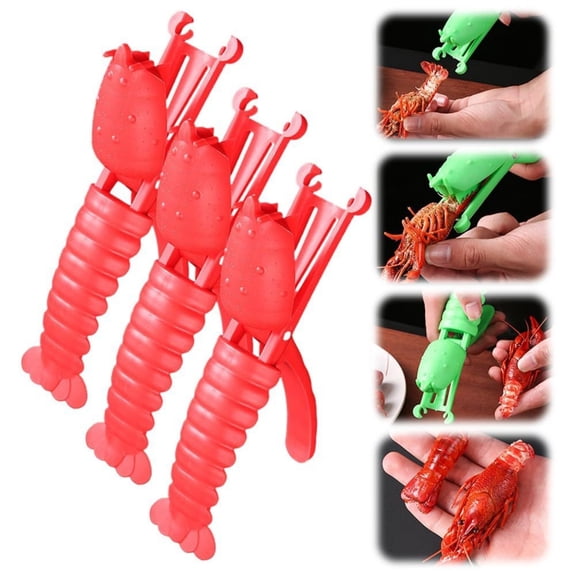 3-Piece Lobster Sheller Set - Efficient and Convenient Seafood Tool