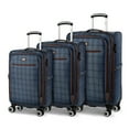 thumbnail image 1 of 3 Piece Softside Luggage Set Lightweight Spinner Expandable Suitcases with TSA Lock, 20"/26"/30", XJ2511#2, 1 of 10
