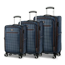 3 Piece Softside Luggage Set Lightweight Spinner Expandable Suitcases with TSA Lock, 20"/26"/30", XJ2511#2