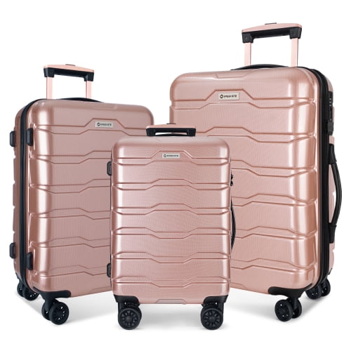 3 Piece Luggage Sets Clearance Hardshell Luggage Suitcase Set with