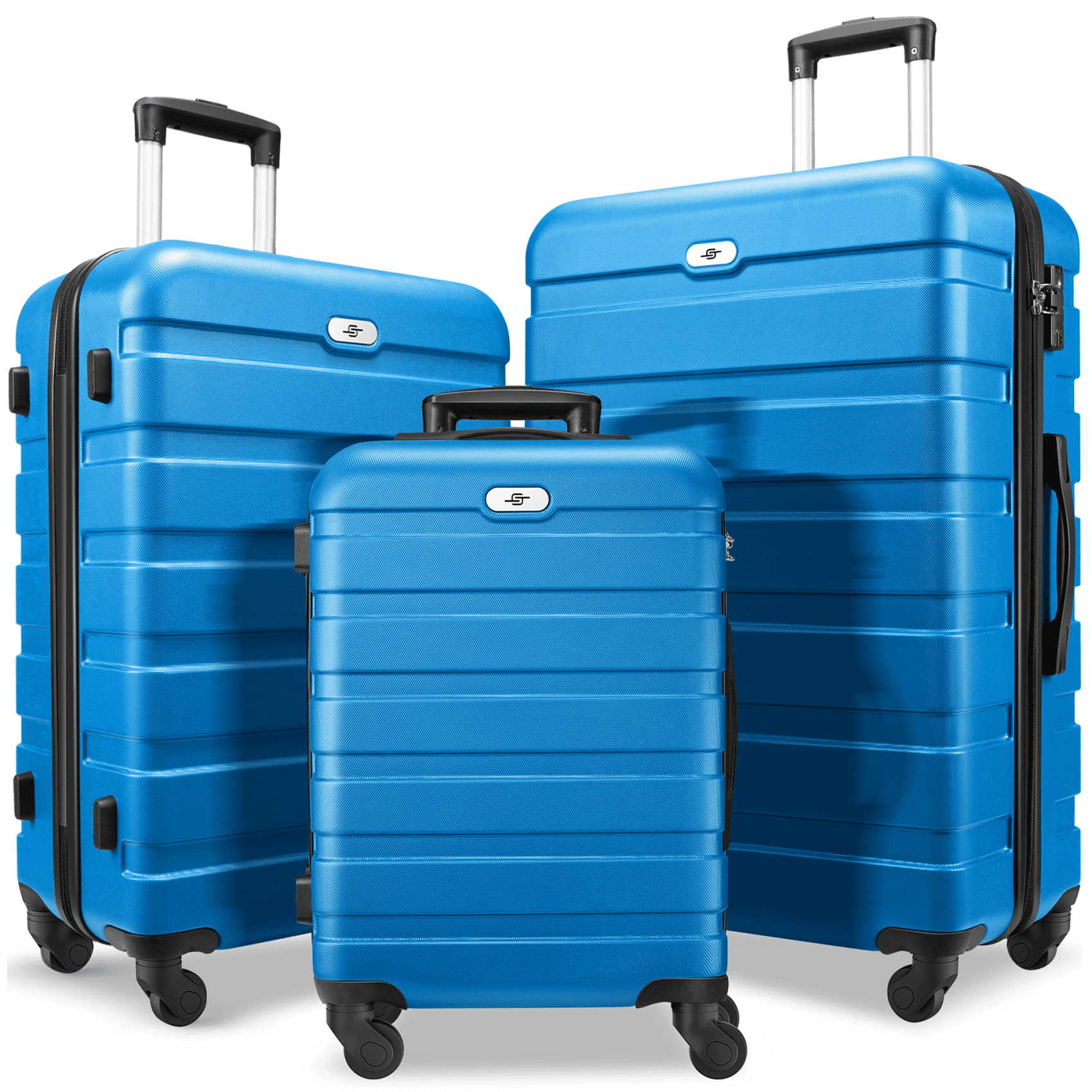 Luggage Sets 3 Piece Suitcase Set 20/24/28,Carry on Luggage Airline  Approved,Hard Case with Spinner Wheels - Bed Bath & Beyond - 38422008