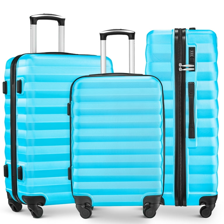 Set of 3 lightweight suitcases new arrivals