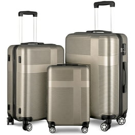 Free Shipping Hanke 20 Inch Carry On Luggage 22x14x9 Airline Approved Lightweight PC Hard Shell Suitcases with Wheels Tsa Luggage Rolling Suitcase Travel Luggage Bag for Weekender Bamboo Green Walmart...