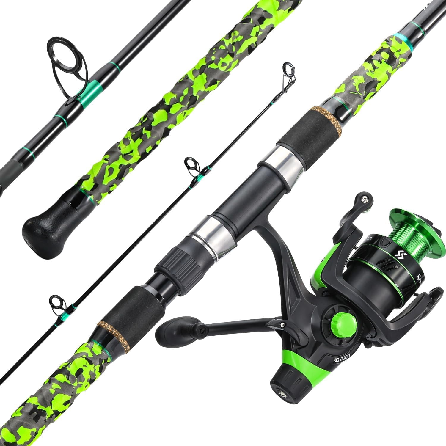 best surf spinning combo walmart Ugly Stik Catch Ugly Fish Pier spooled with Stren line Surf Graphite Combo Fishing Poles