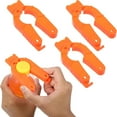 thumbnail image 1 of 3-Piece Multi-Function Bottle Opener,Multifunctional Bottle Opener,3Pcs Plastic Bottle Cap Opener Water Orange Can Opener Multi Purpose Water for Hands Seniors, 1 of 8