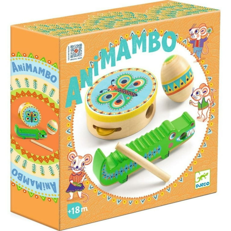 3 pc Set - Guiro, Maracas, Tambourine 3 pc Set - Guiro, Maracas, Tambourine