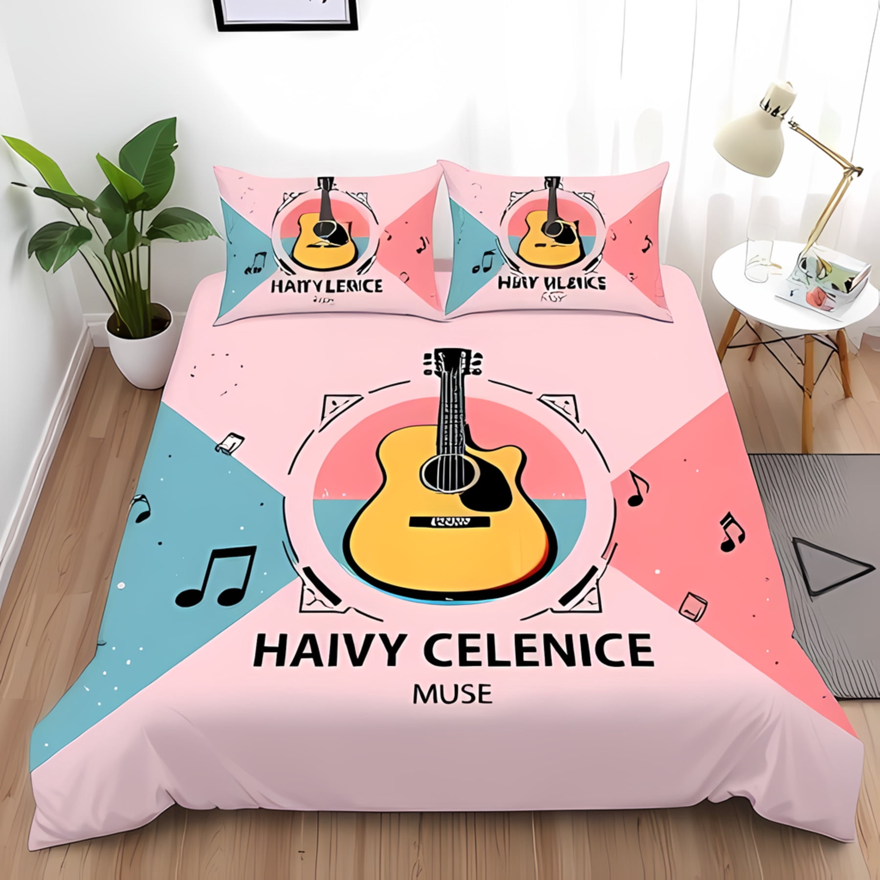 Guitar Groove Duvet Cover Set NCU0NVH531