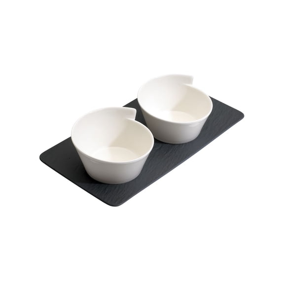 3-Piece New Wave Condiment Bowl Set