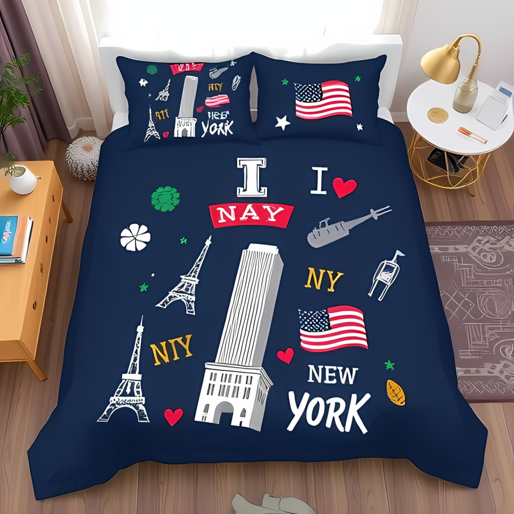 New York Breeze Duvet Cover Set NCU0DV378