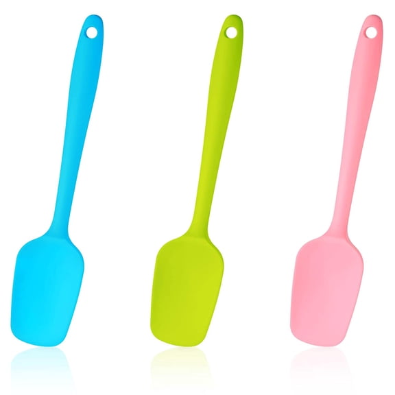 3 Piece Non Stick Silicone Wax Spatula Hair Removal Applicator Reusable Hard Scraper