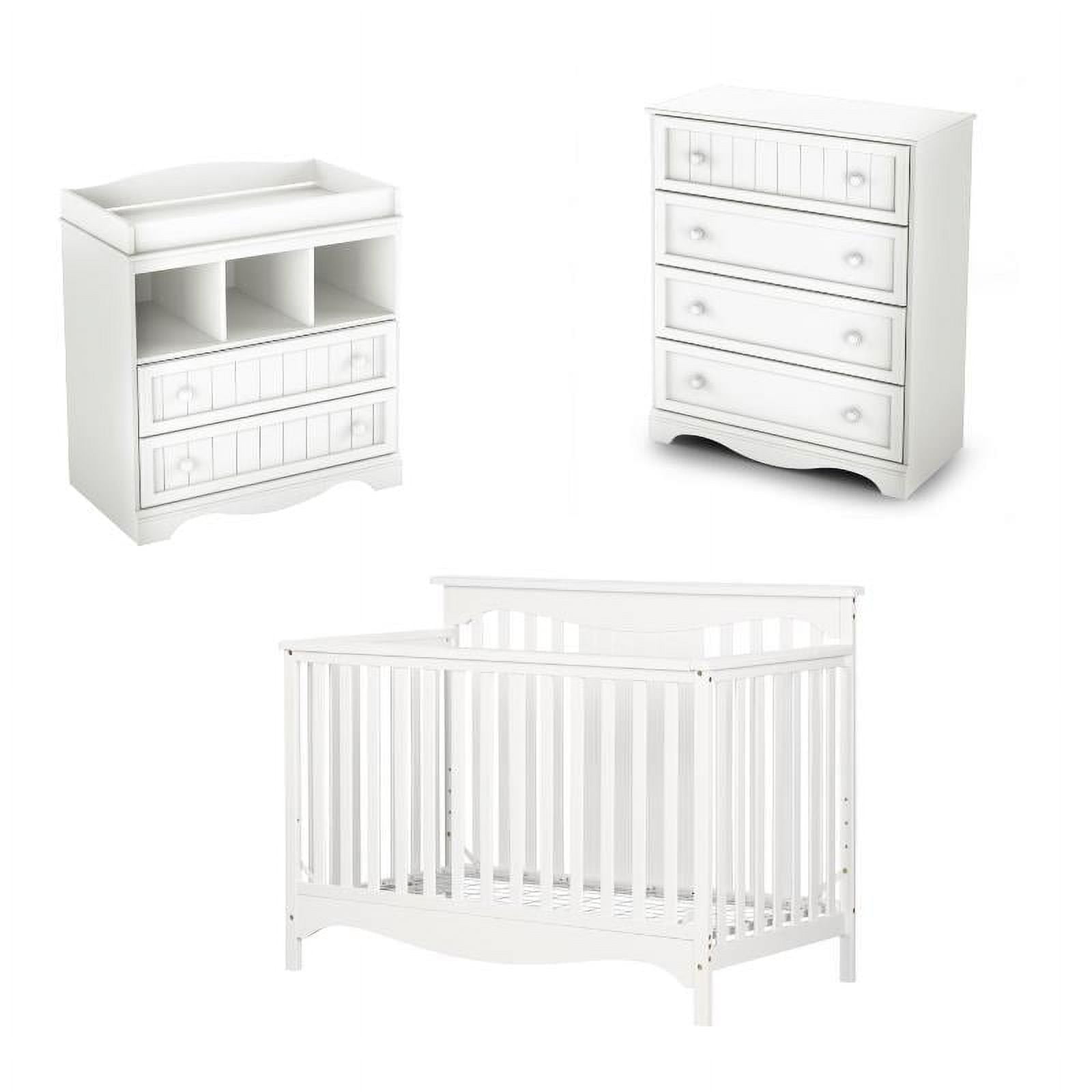 Baby crib with dresser and changing table deals