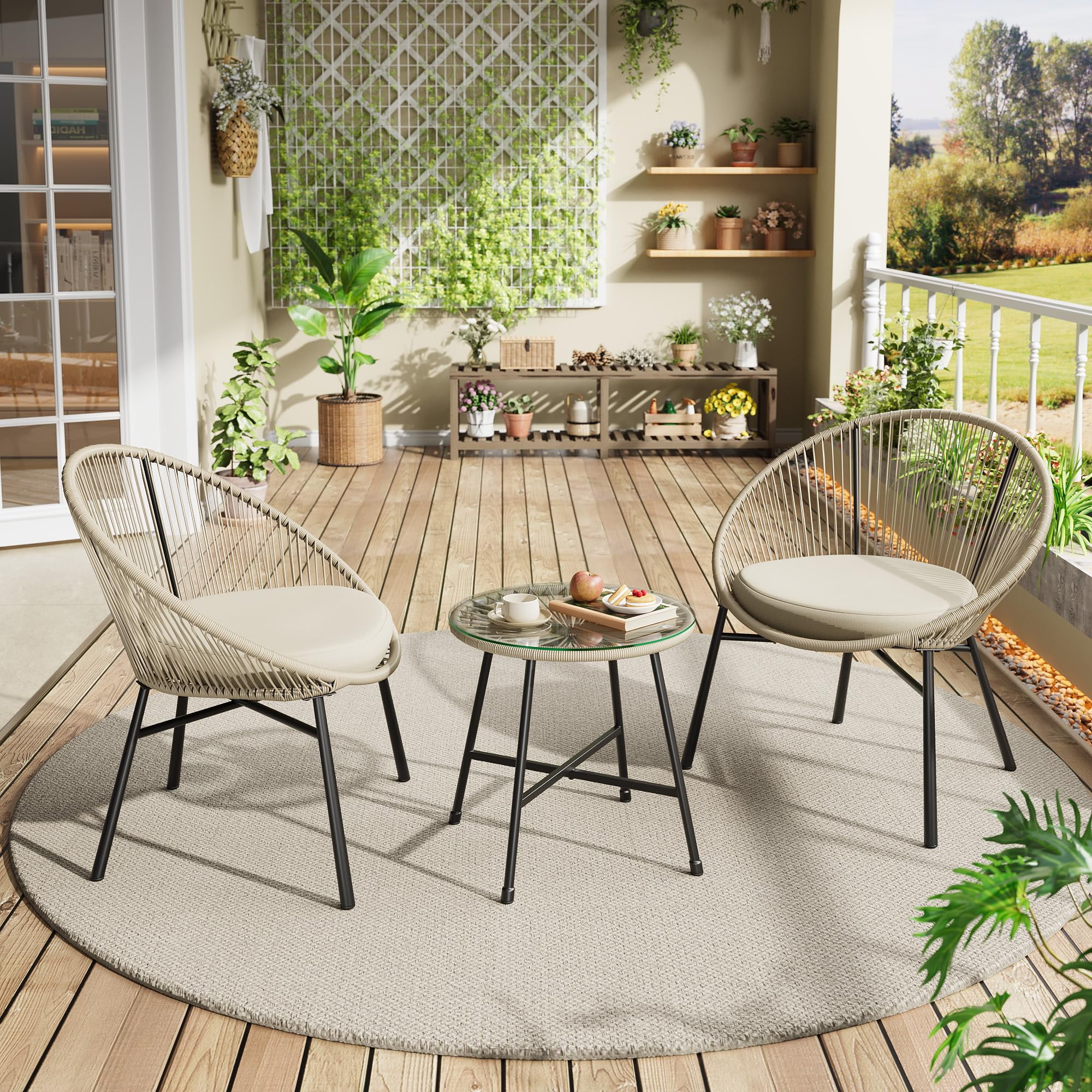 3 Piece Outdoor Acapulco Chair Patio Bistro Set Acapulco Chairs Set Of 3-piece-outdoor-acapulco-chair-patio-bistro-set-acapulco-chairs-set-of