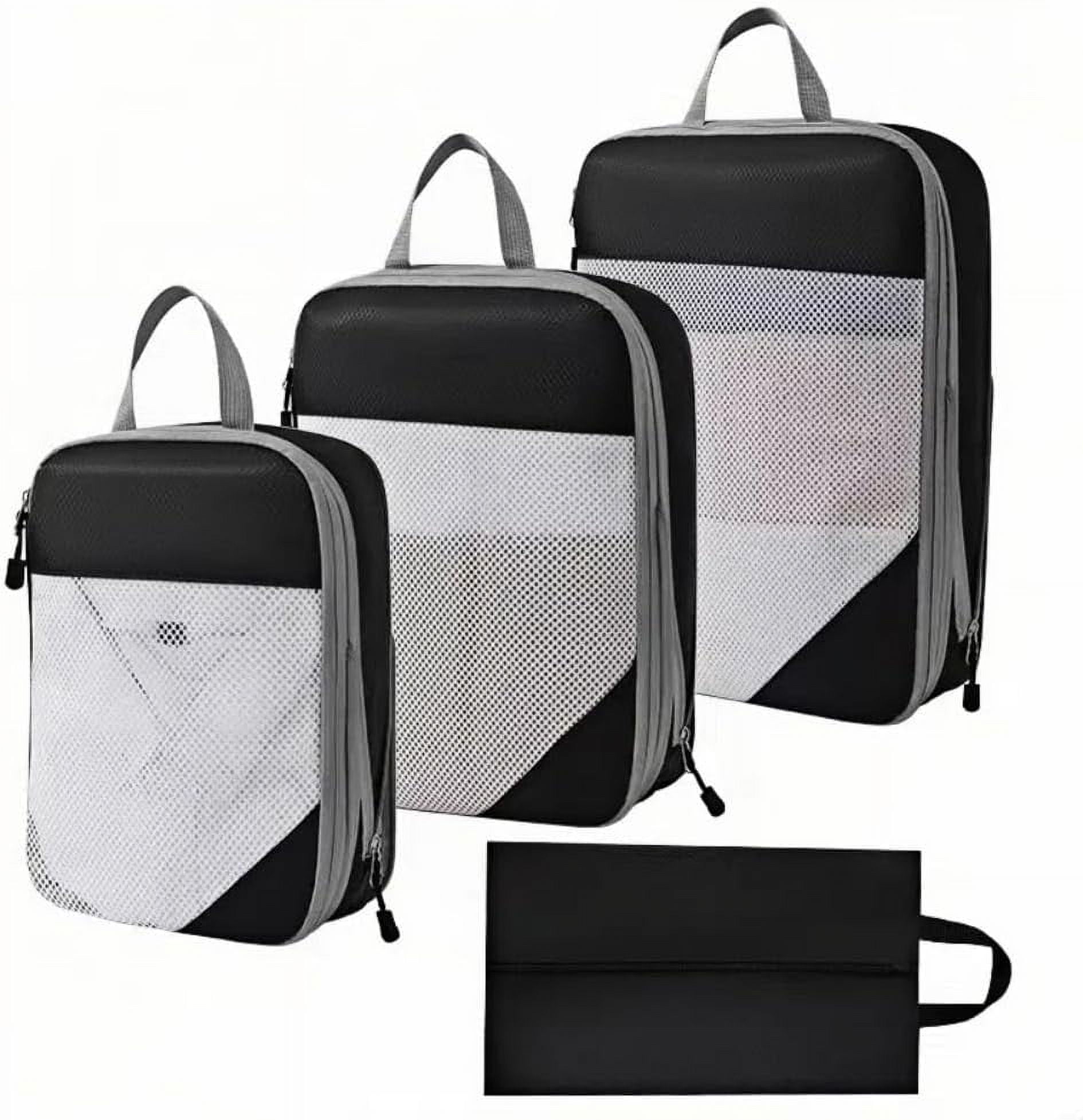 3-Piece Packing Cube Set – Lightweight, Water-Resistant & Space-Saving Travel Organizers for Luggage & Backpacks