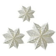 thumbnail image 1 of 3 Piece Paper Christmas Snowflake Ornaments Set, Decorative Hanging Ornaments For Christmas Parties Home Decoration And Various Events, 8-Point Star Design Suitable For Weddings, 1 of 5